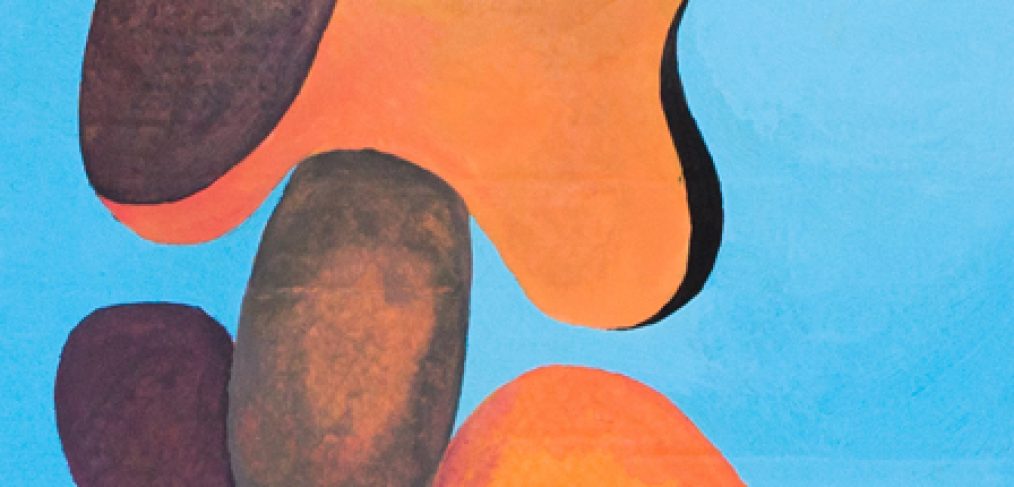 Allegorie Praktiker in Steinform