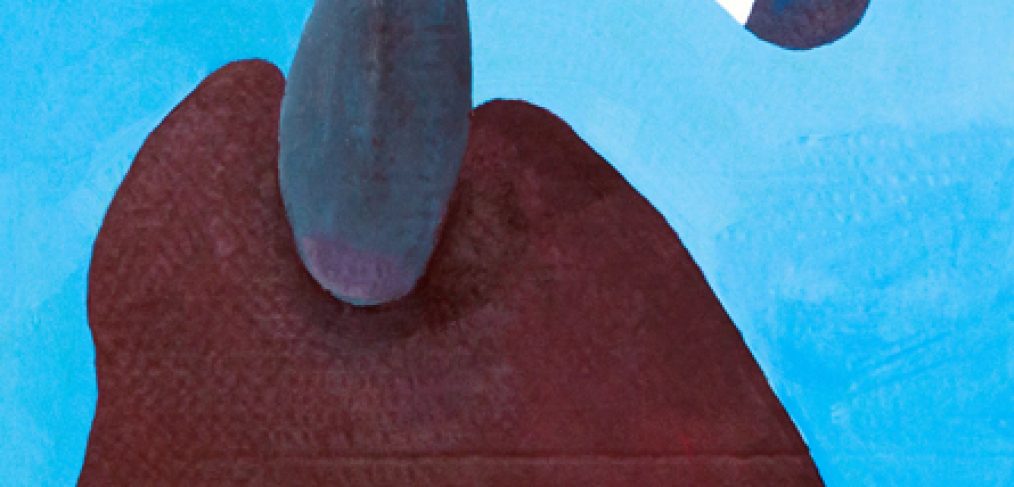 Allegorie Vertrautheit in Steinform